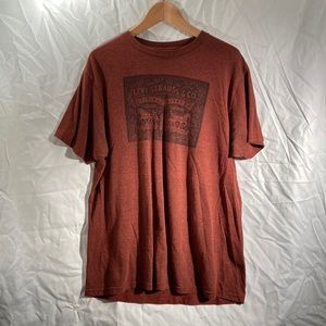 Levi Strauss & Co. Burnt Orange Western Tee